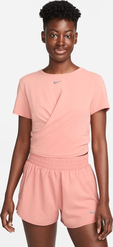 Buy Nike Dri FIT One Luxe Women s Twist Cropped Short Sleeve Top Online in Kuwait Intersport