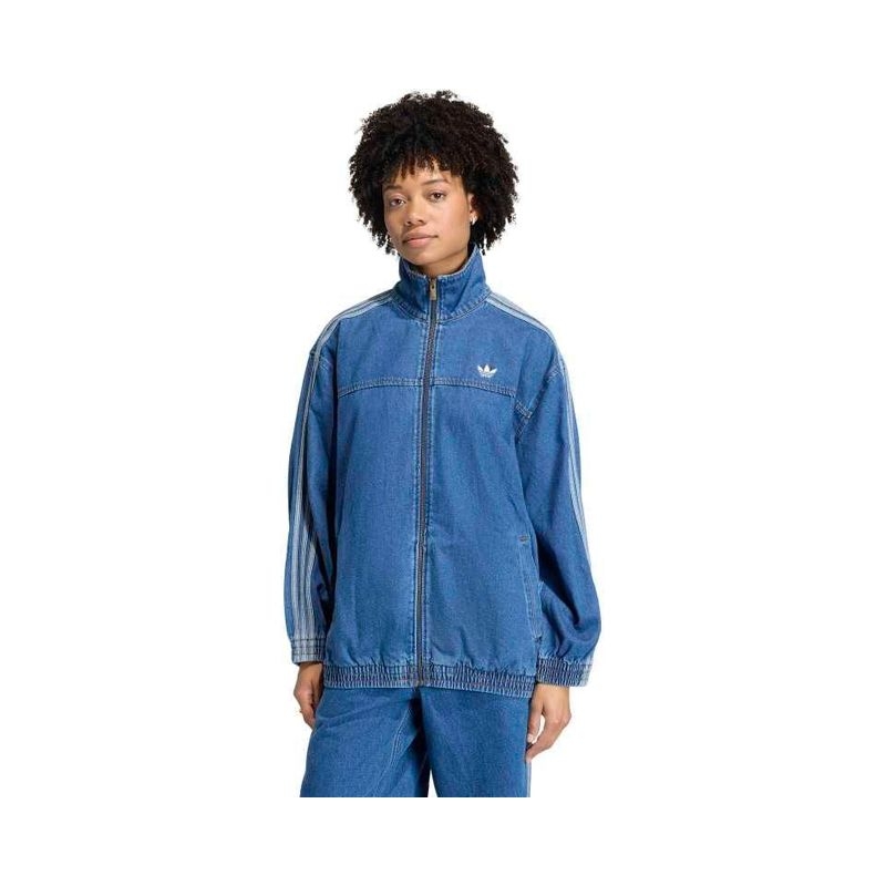 ADIDAS FIREBIRD ADILENIUM WOMEN'S TRACK TOP DENIM