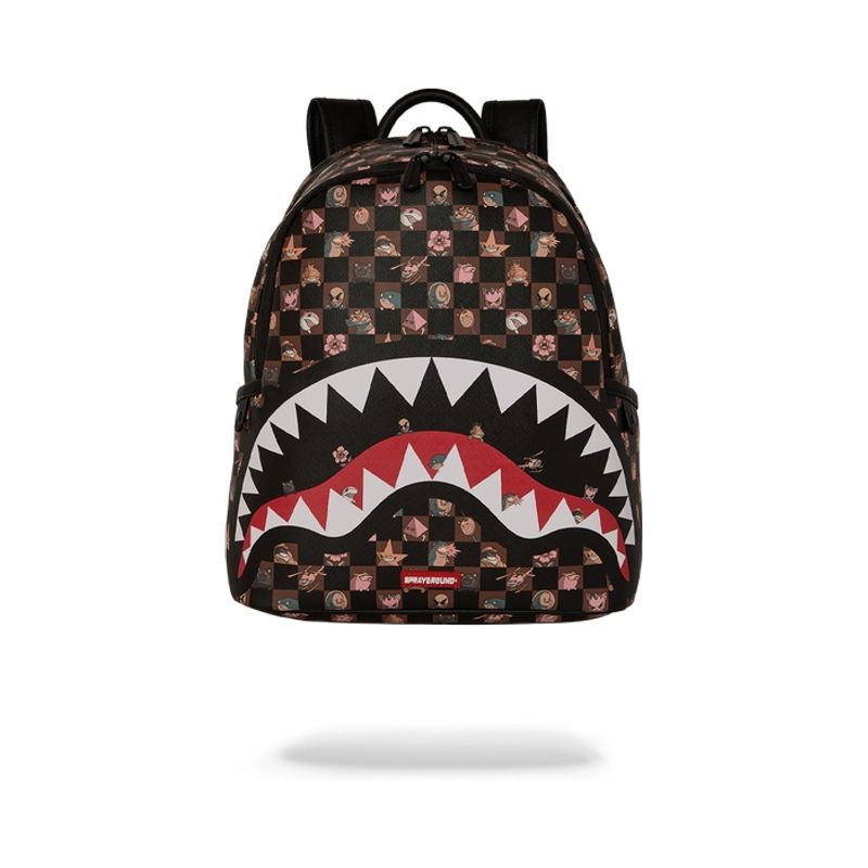 Sprayground Peeking Characters Remix Savage Backpack