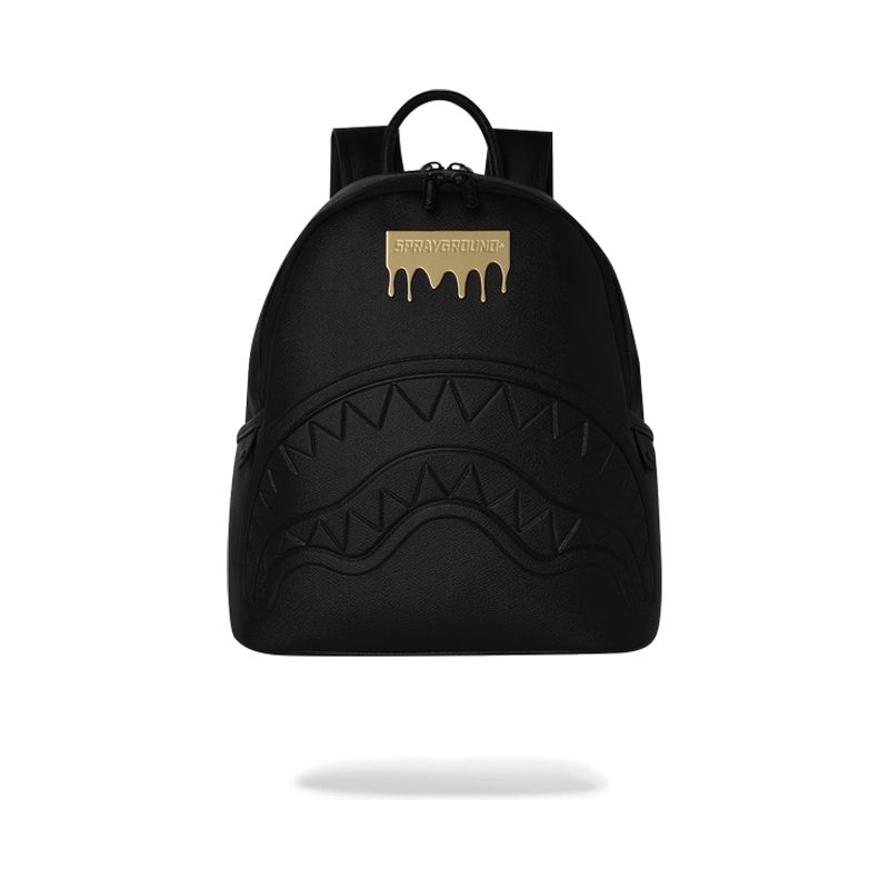 Sprayground Gold Brick Lux Savage Backpack