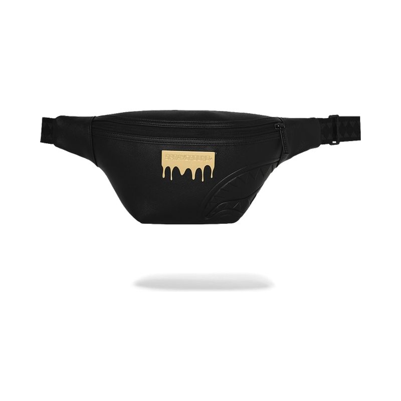 Sprayground Gold Brick Lux Savvy Crossbody