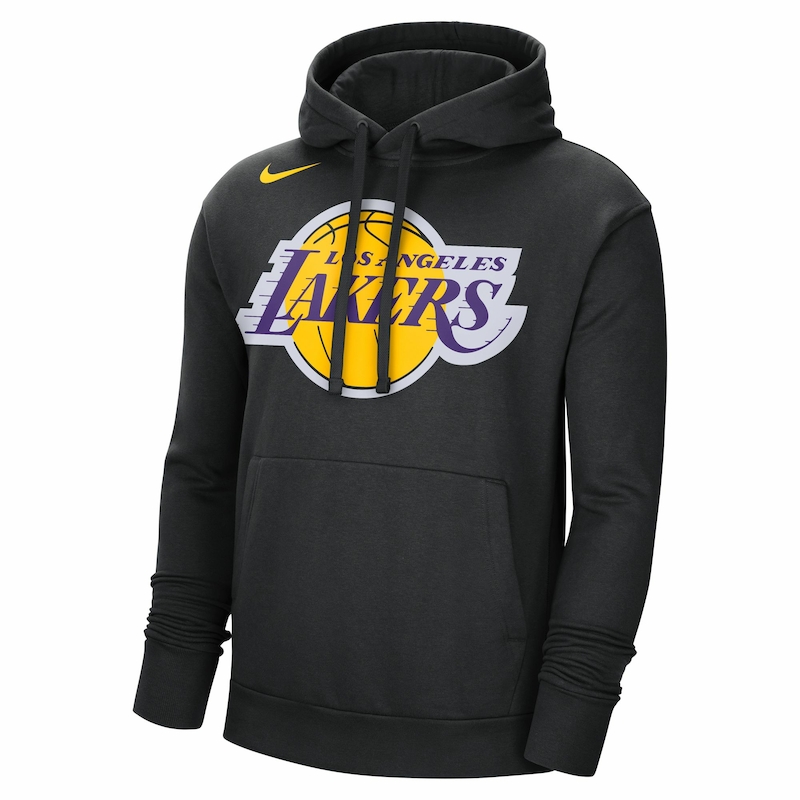 Lakers Youth Hoodie White Basketball Activewear Large 14-16 NBA