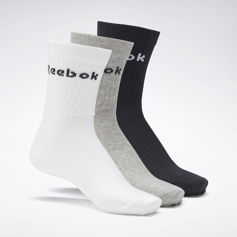 reebok logo socks