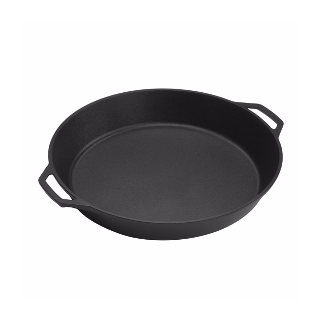 Lodge skillet/frying pan with two handles L17SK3, diameter approx