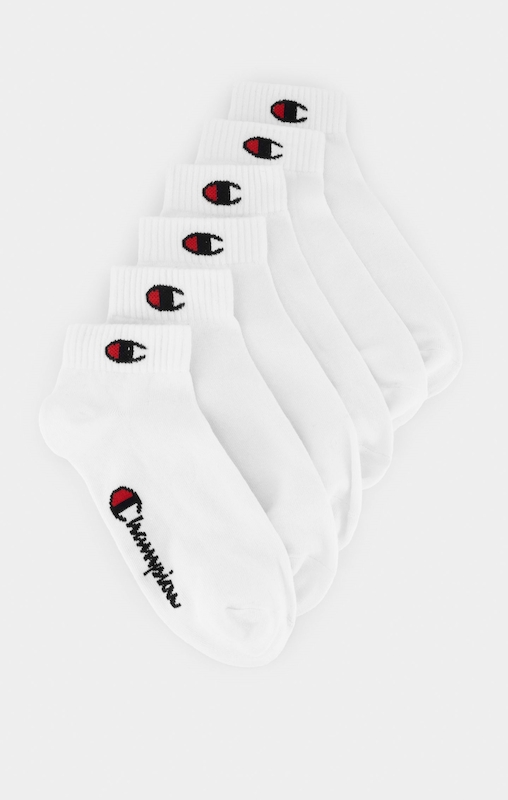 Champion 6Pk Quarter Socks