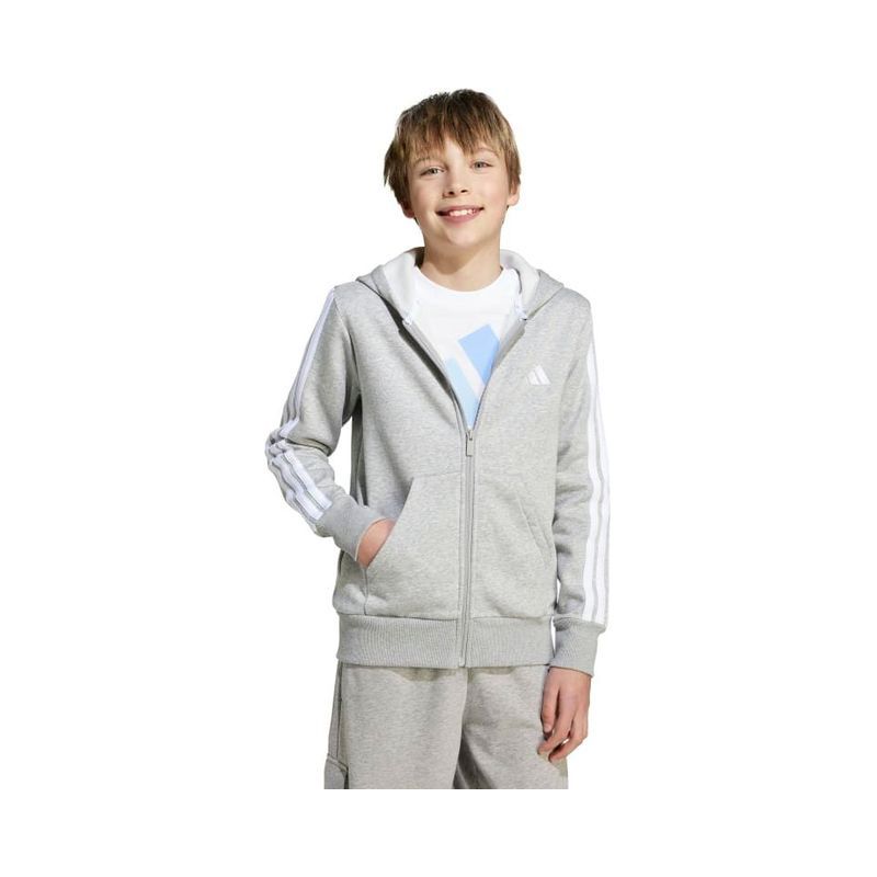 Adidas Essentials Full-Zip Unisex Kid's Hoodie