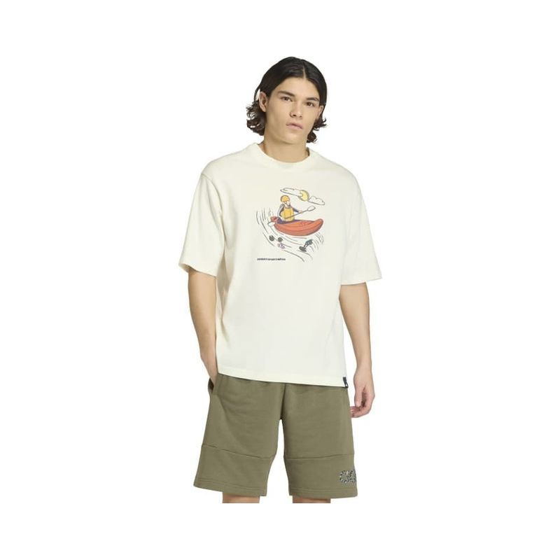 Adidas Doodle Kayaking Graphic Men's T-Shirt