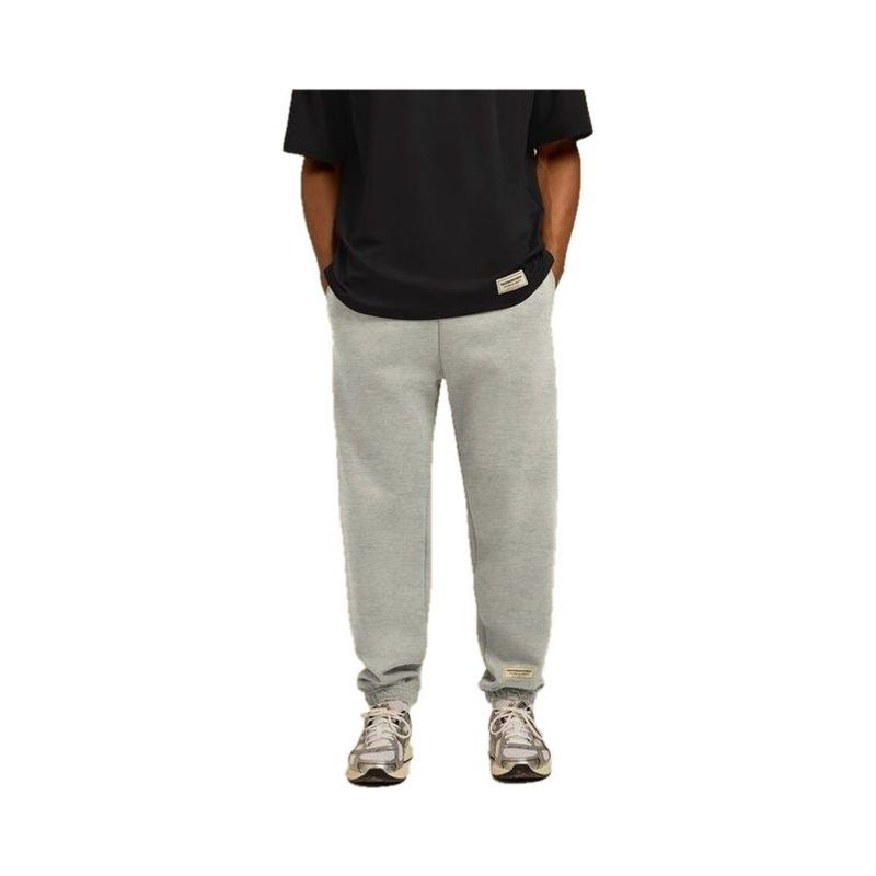 بنطلون رياضي فضفاض من نسيج قطني بخياطة 31.5 بوصة – للرجال