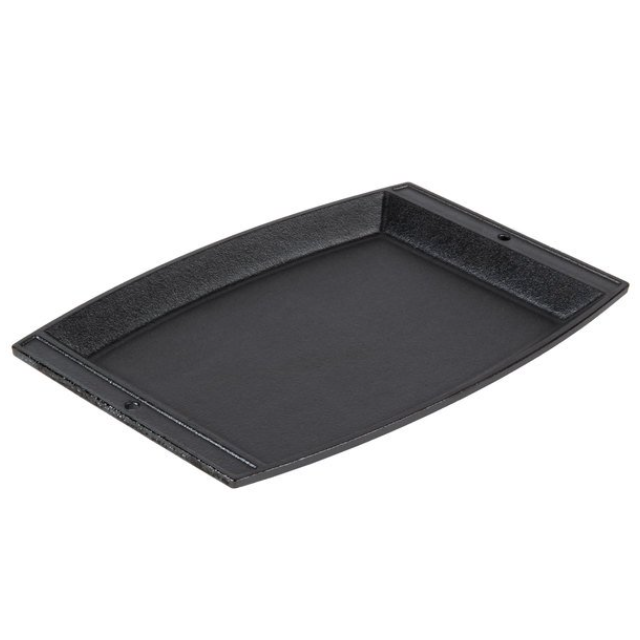 Lodge LSCP3 Rectangular Cast Iron Griddle 11.5 x 7.75 Inch