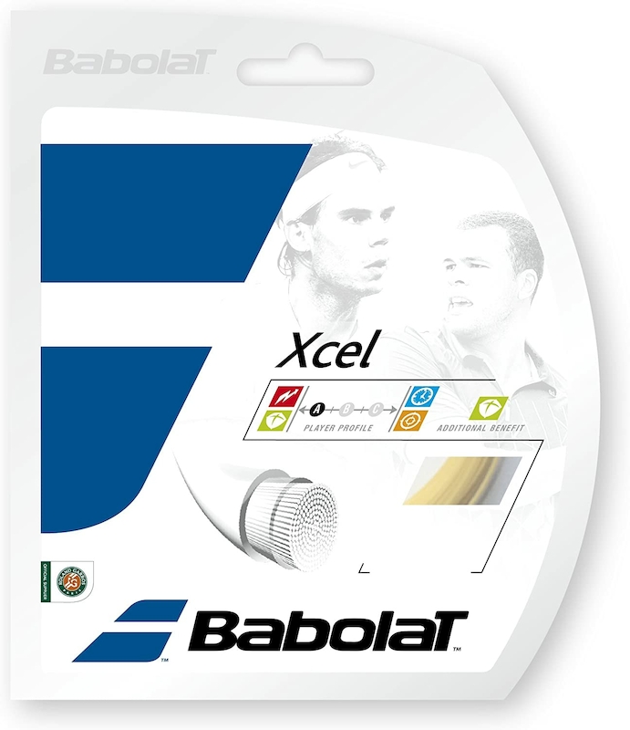 Buy Babolat Xcel (16-1.30mm) Tennis String Set Online in Kuwait - Intersport
