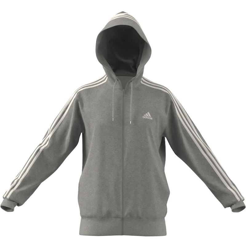 Adidas M 3S French Terry Men's Full Zip Hoodies