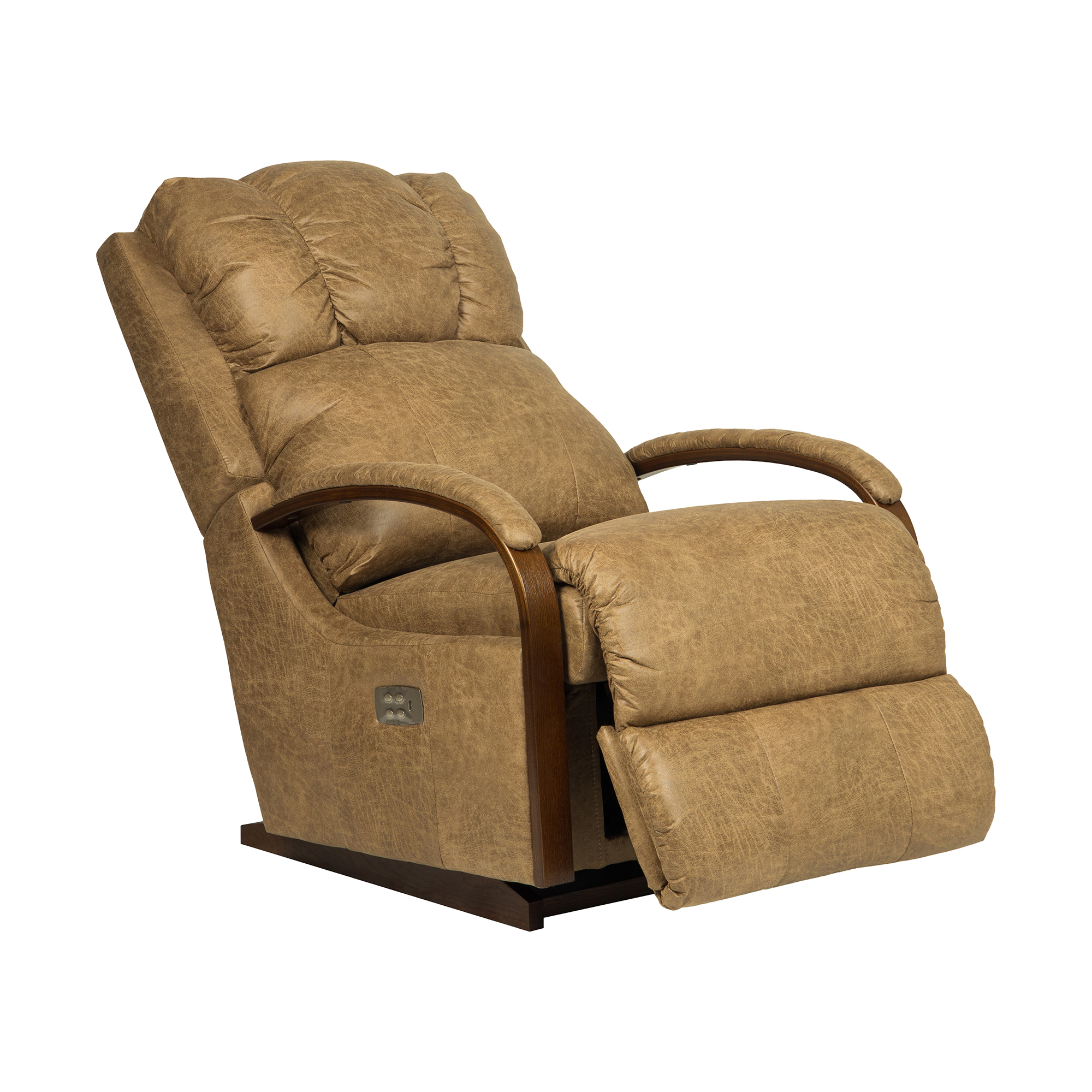 Tan discount rocking recliner
