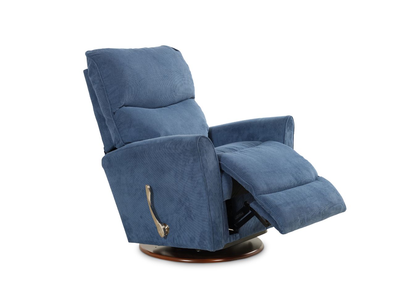 Buy Rowan Swivel Glider Recliner Dark Blue Online in Kuwait