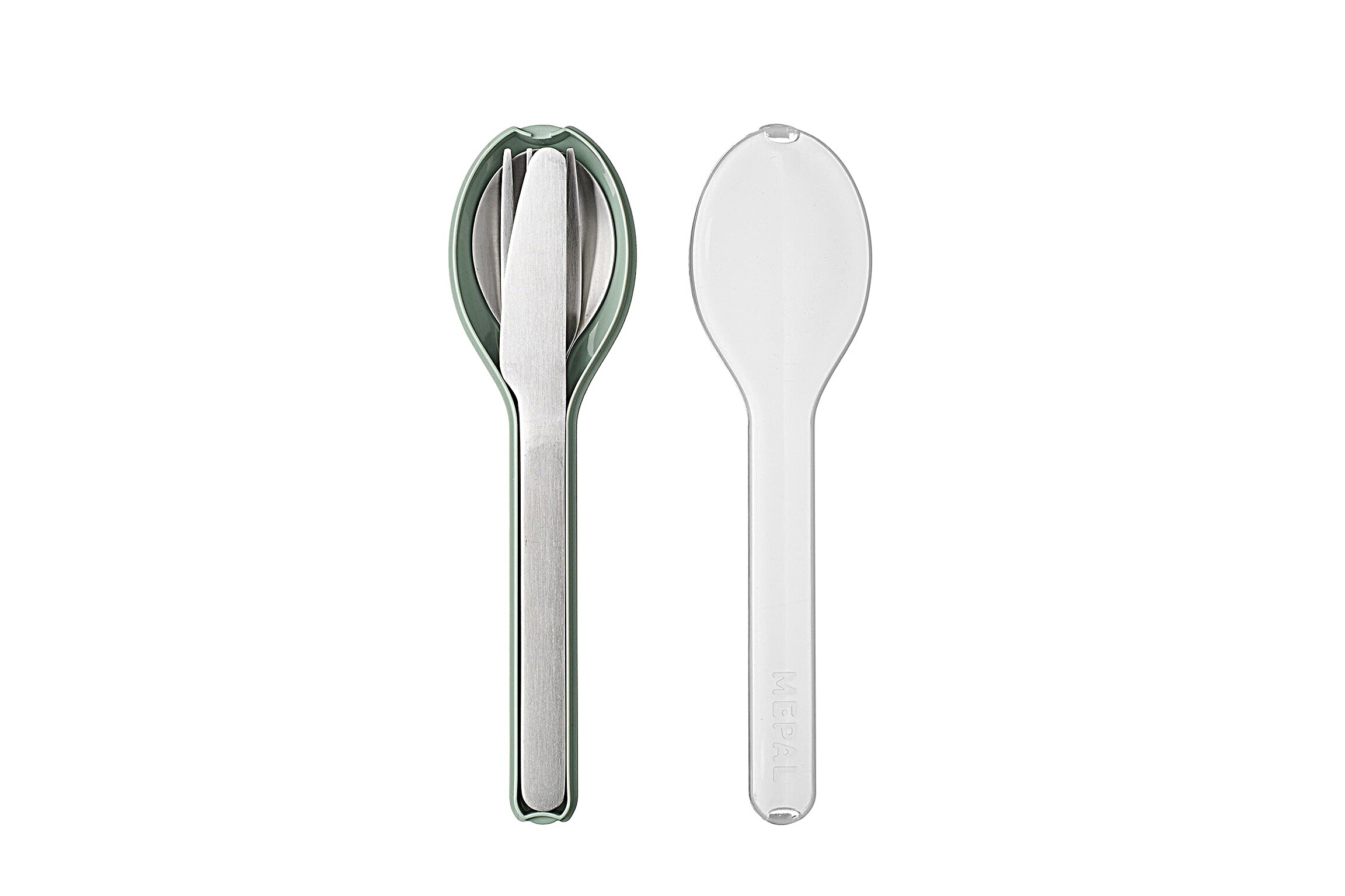 Set Cutlery Ellipse 3P -Sage