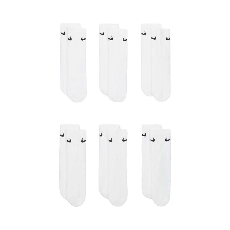 Nike Everyday Kid's Cushioned Crew Socks (6 Pairs)