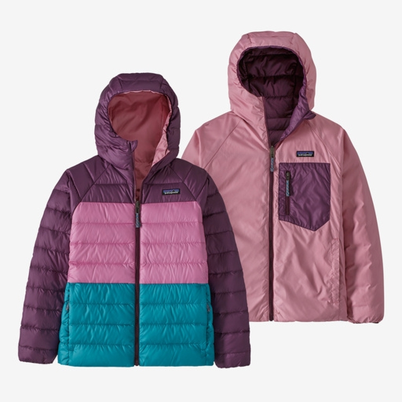 Patagonia Kid's Reversible Down Sweater Hoody