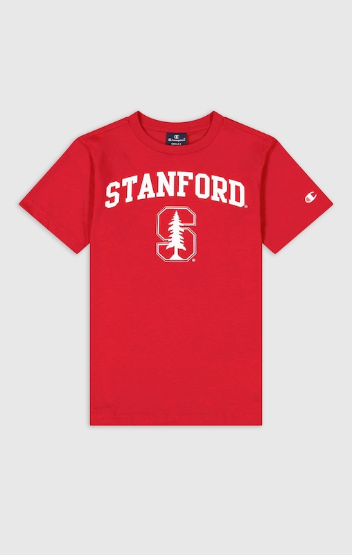 Champion Kid's College Logo Cotton T-Shirt