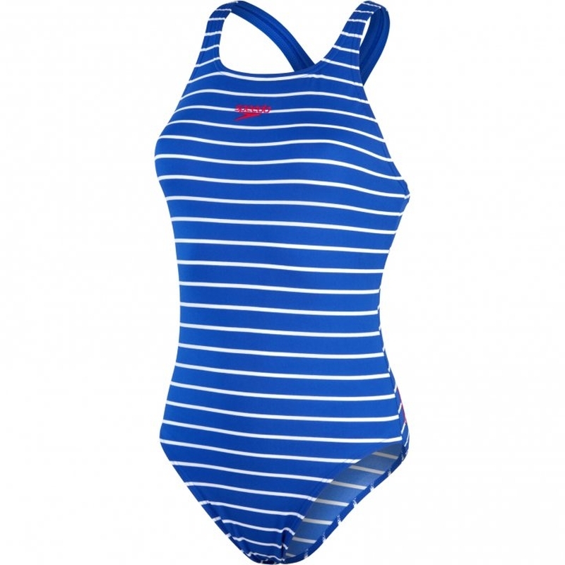 Speedo Women's Eco Endurance Printed Medalist Swimsuit