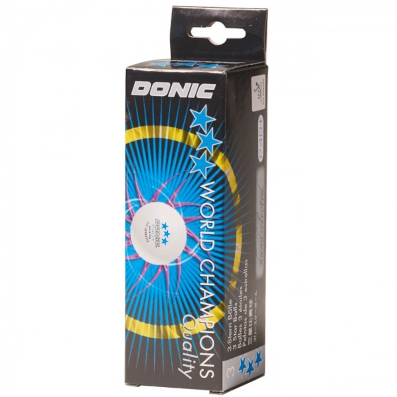 Donic P40+ Table Tennis Ball -3 Pack