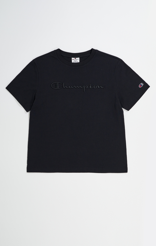 Buy Champion Embroidered Crewneck Cotton Women s T Shirt Online in Kuwait The Athletes Foot