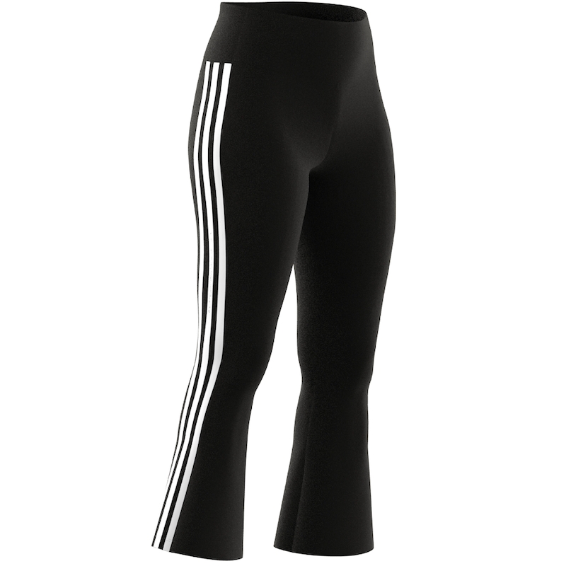 Black 7/8 leggings 'Adicolor Classics 3-Stripes Flare