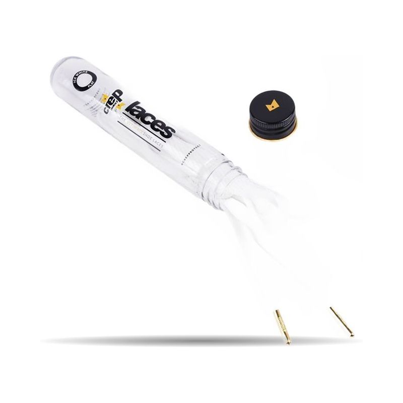 CREP PROTECT WHITE FLAT LACES