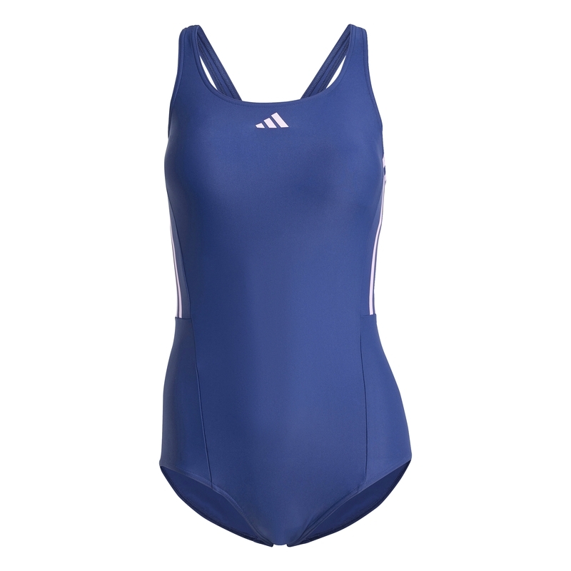 Adidas Women's Padded Mid Stripes Swimsuit