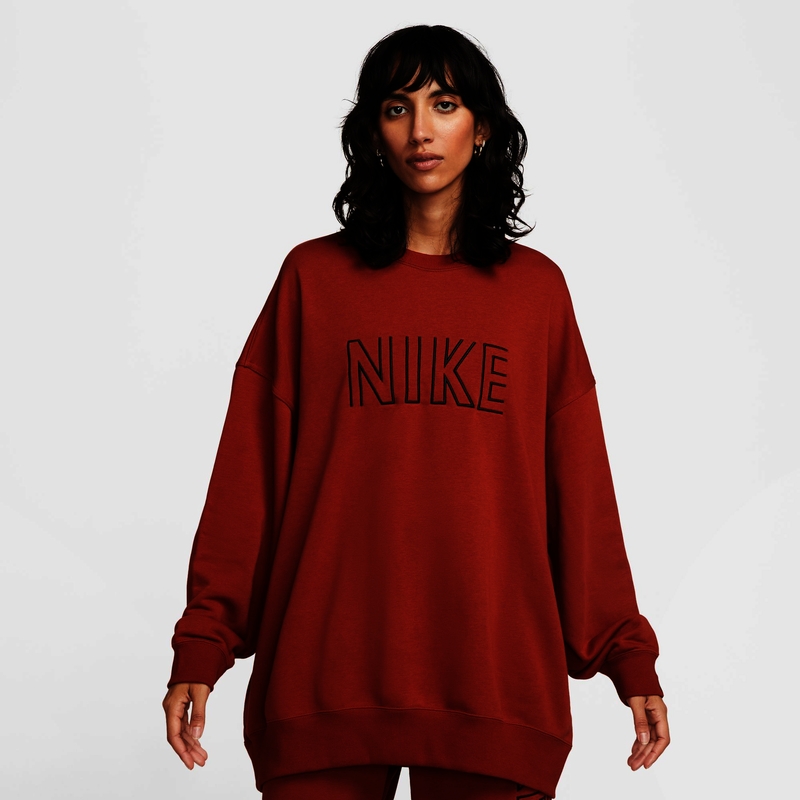 NIKE Sportswear Womens Oversized Crewneck Sweatshirt