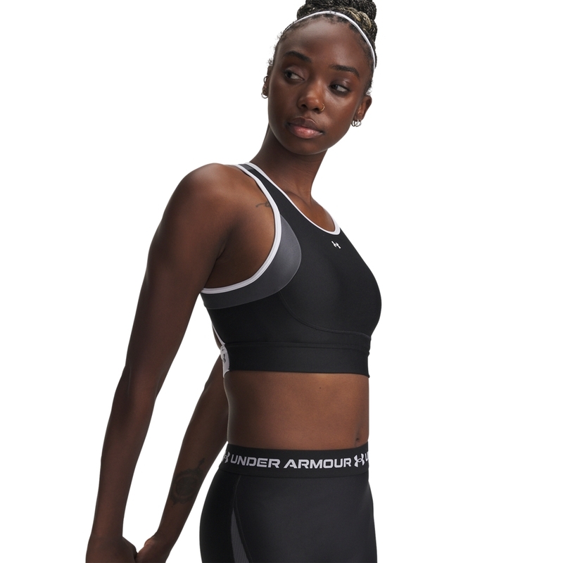 Under Armour Women's Crossback Mid Open Back Bra