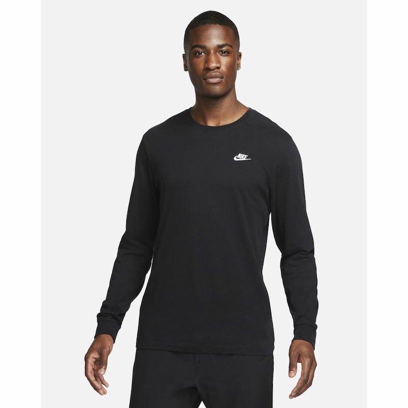 Buy Nike Sportswear Club Men's Long-sleeve T-shirt Online in Kuwait ...