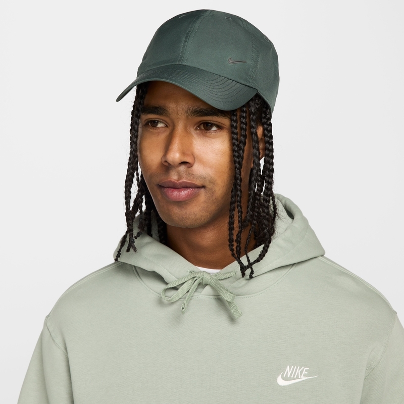 metal swoosh cap