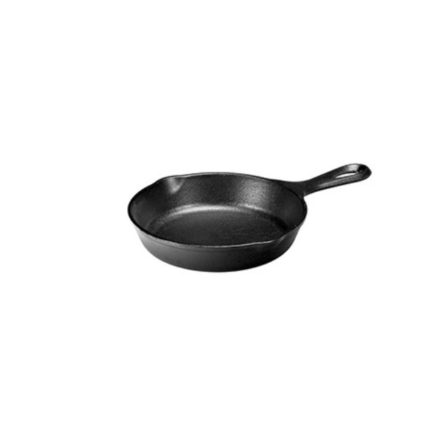 Lodge L3SK3 Cast Iron Skillet, Pre-Seasoned, 6.5-inch