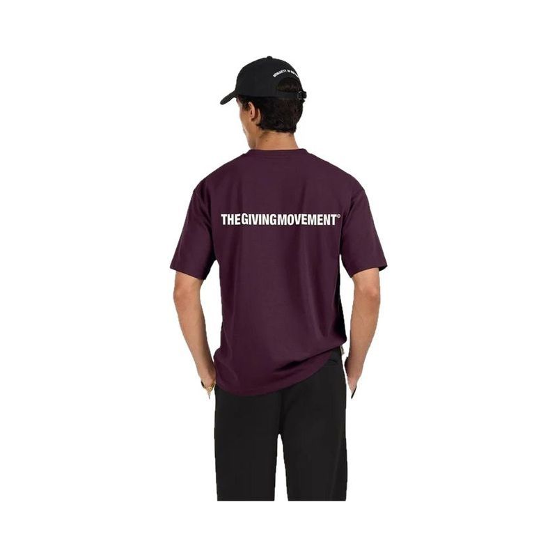 تيشيرت جيرسي قطني بقصة واسعة - للجنسين