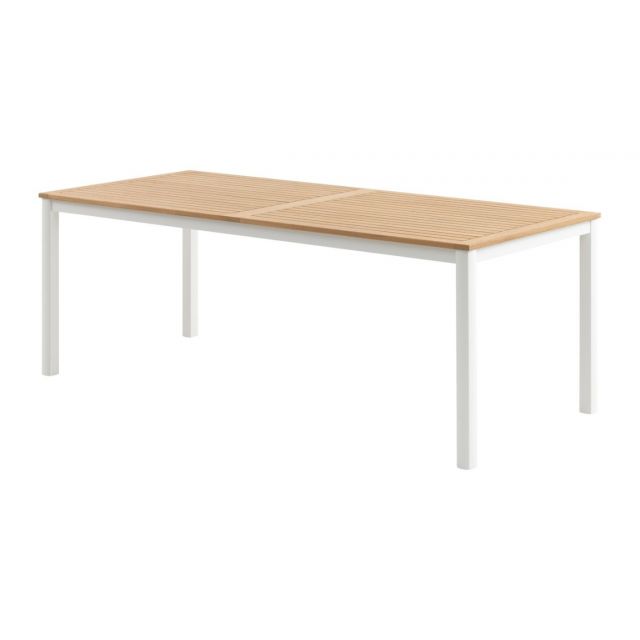 Buy Folding table HOLMEN W60xL121 white Online From JYSK Kuwait