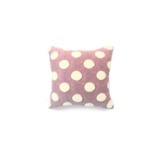 Dotted-IV Cushion cover with insert - Pink - 45 x 45cm