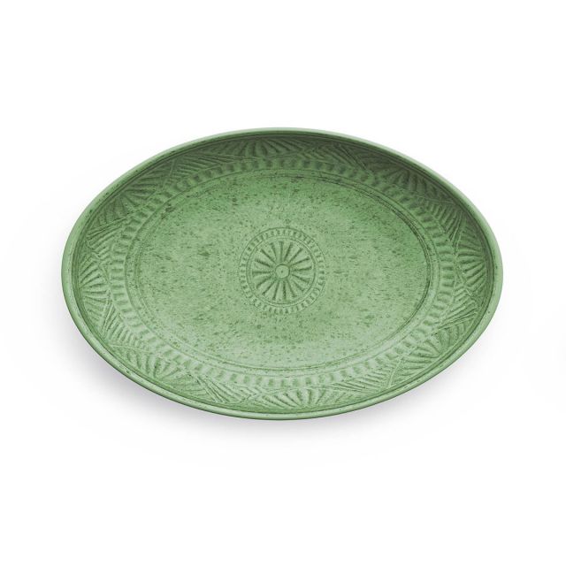 Mono Verde -Oval Serve Bowl