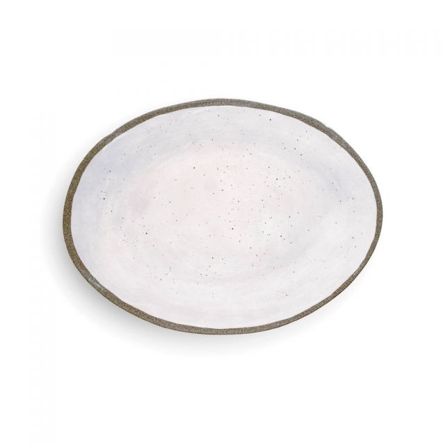 Terrae Bianco -Large Oval Tray