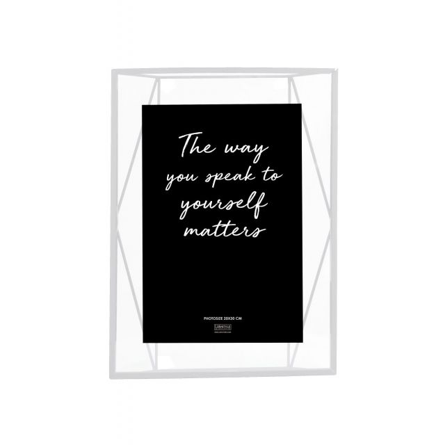 Nuri Wall Photoframe White 20X30Cm