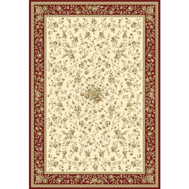 Kashmar Carpet 137X195 Cm - Cream/Red - 75551161