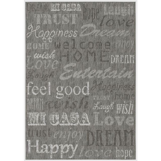 Decora Carpet 120X170 Cm - Light Grey/Anthracite - 34511092