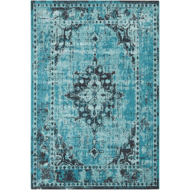 Vintage Carpet 120X170 Cm - Teal - 22205074