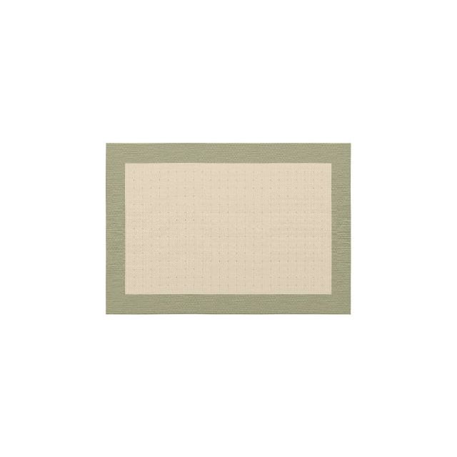 NATURA CARPET 140x200 cm - Sand/Olive Green - 870041