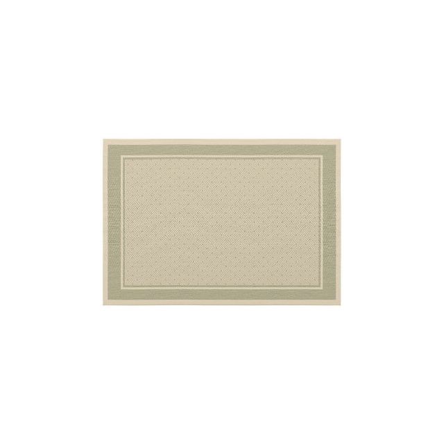 NATURA CARPET 160x230 cm - Sand/Olive Green - 808061