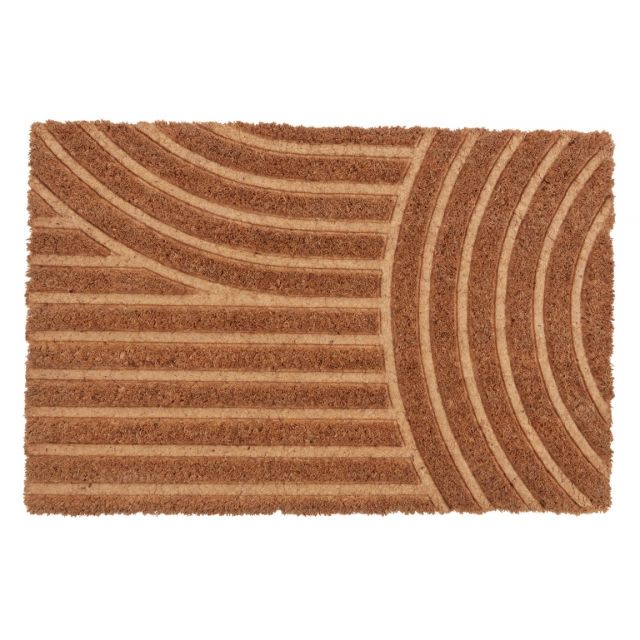 Buy Doormat NAVR 40x60 coir natural/black Online From JYSK Kuwait
