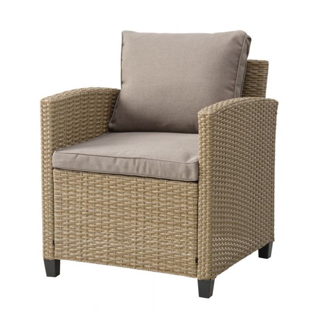 Lounge chair EDDERUP nature