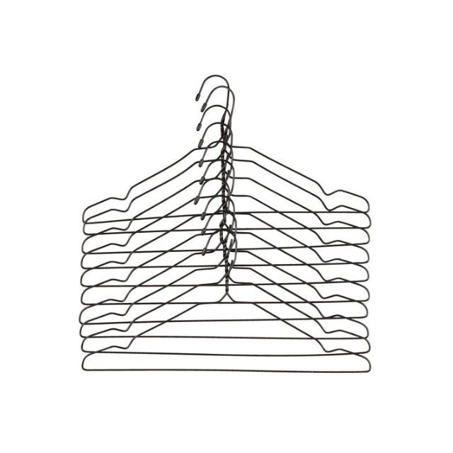 HAY Hang Coat Hangers - 5 Pack Black