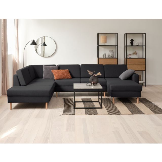 Armchair EGEDAL corduroy grey