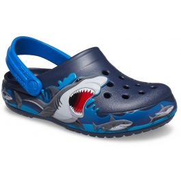 Shark light top up crocs