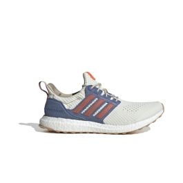 red white and blue adidas boost