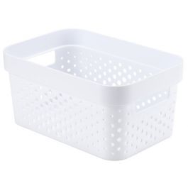 Basket Infinity 4.5 Litre Plastic White Color - Storage Chest